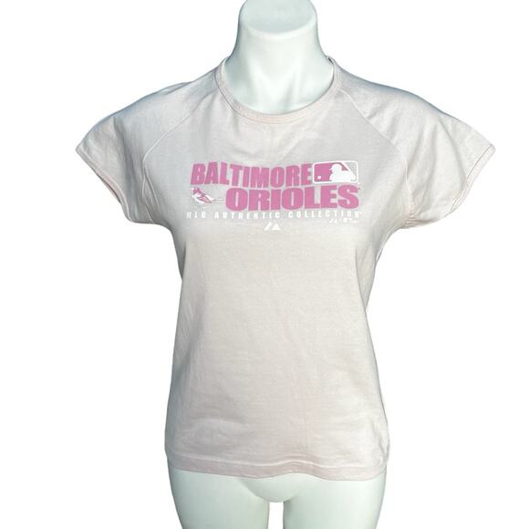 MLB Authentic Baltimore Orioles Pink Pride t-shirt size XL NWT - Picture 6 of 6